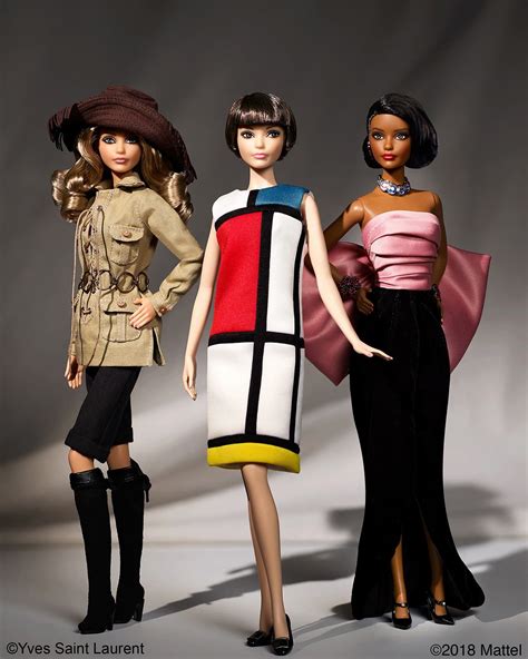 barbie yves saint laurent doll|Barbie Catalog: Barbie® Yves Saint Laurent Dolls .